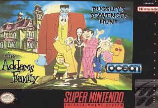 The Addams Family Pugsleys Scavenger Hunt Super Nintendo, 1992