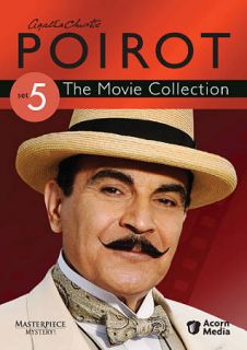 Agatha Christies Poirot The Movie Collection   Set 5 DVD, 2010, 3 