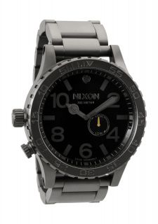 Nixon 51 30 TIDE ALL GUNMETAL/BLACK Watch A057 680