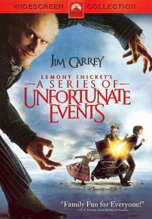 Lemony Snickets A Series of Unfortunate Events DVD, 2005, Widescreen 