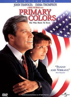 Primary Colors DVD, 1998, Anamorphic Widescreen