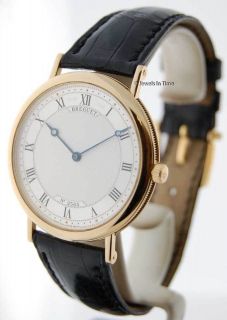 Breguet Mens Heritage 3670 18k Yellow Gold Automatic