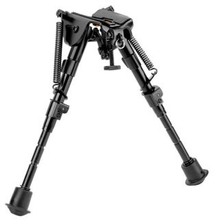 Precision Spring Retractable Leg Bipod 6 9 Mounts to Sling Swivel or 