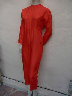 Isaac Mizrahi Outrageus Vintage Parachute Silk Neon Orange High 