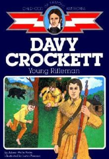 Davy Crockett Young Rifleman by Aileen Wells Parks 1986, Paperback 