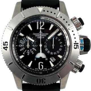 NEW Jaeger LeCoultre Master Compressor Diving GMT Chronograph Watch 