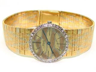  Piaget 18kt Yellow White Rose Gold Diamond Bezel Quartz 926S6 Watch