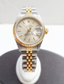 Rolex Oyster Perpetual Date Just 79173 18k/SS Ladies Watch