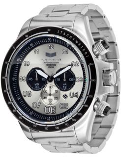NEW IN BOX*** Vestal ZR3 Silver Chronograph Wrist Watch ZR3015