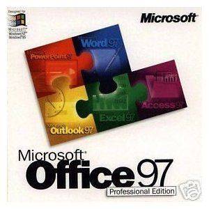  Office 97 Professional Edition (Academic)   Word PowerPoint Excel More