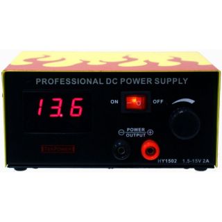 Tekpower HY 1502 DC Variable Power Supply 1.5   15 Volts 2 Amp