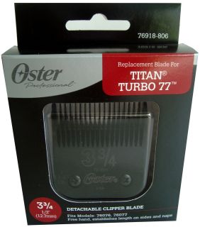   OSTER Diamox Blade Size 3 3/4 For Classic 76 Titan Turbo 77 76918 806