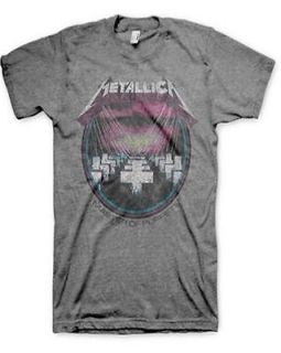 METALLICA vintage style master of puppets Soft Fit Vintage T SHIRT NEW 