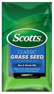 Scotts 7 LB, Classic Sun & Shade Grass Seed 17185
