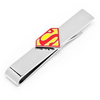   Enamel Superman Shield Tie Bar DC SS TB, Tie Clip, Tie Clasp NIB