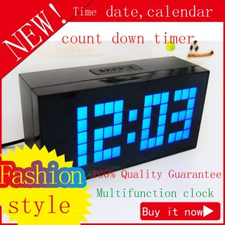   LED Digital Display Alarm Timer Kitchen cooking Count Down Watch Clock