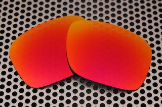   Polarized Fire Red Replacement Lenses for Oakley Holbrook Sunglasses