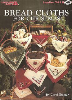 Bread Cloths for Christmas   Cross Stitch Instruction Booklet