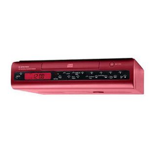 EMERSON UNDER THE KITCHEN CABINET CD PLAYER CLOCK AM/FM RADIO COMBO