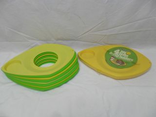 Vintage Lot of 12 Paper Plate Holders Pinic Boating Camping Fishing 4 