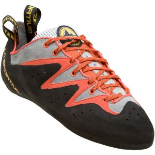 New La Sportiva Scorpion Rock Climbing Shoes Orange/Grey Size 34.5