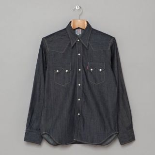 Levis LVC Vintage Clothing 1955 Sawtooth Denim Shirt Rigid