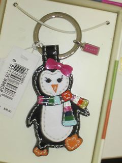 coach penguin keychain in Womens Accessories