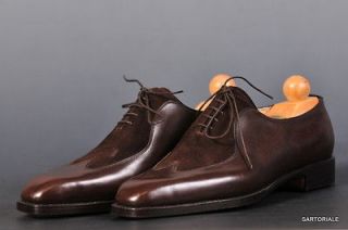 1090 VASS Budapest Shoes U last Oxford Brown Combination With Trees 