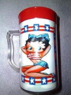  Flasher Cup Light Up Mug Tumbler Patriotic Stars Stripes 10 Years Old