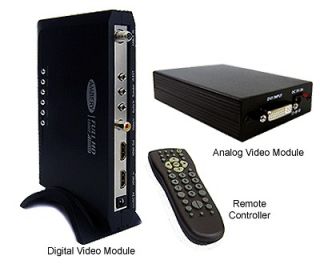 RF Coax CATV To Component Video DVI HDMI VGA Converter
