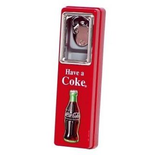 Coca  Cola Have a Coke Bottle Opener and Cap Catcher Stationary Easy 