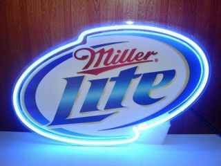 New Miller Lite Beer Neon Light Sign Display Gift Pub Home Beer Bar 