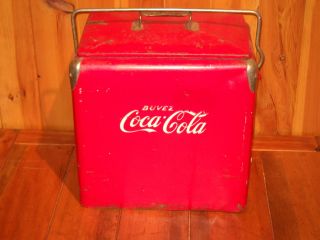 Antique Coca cola cooler