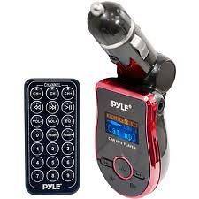   Mobile SD/USB/ Compatible Player with Built In FM Transmitter Red