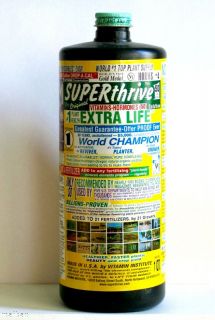 Superthrive Plant Vitamins Hormones 32 OZ (1 QUART)