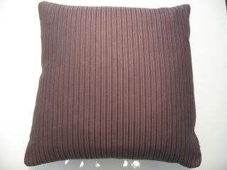 Natuzzi Italian Fabric Purple stripe Cushions Medium Feather