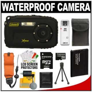 Coleman Xtreme C5WP Shock & Waterproof Digital Camera Black Kit