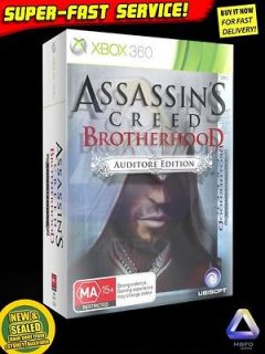   Creed Brotherhood AUDITORE COLLECTORS LTD R4 game for XBOX 360 PAL