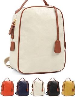 New Luxury Classic Leather Women Ladys Girls Mens Backpack Bookbags 