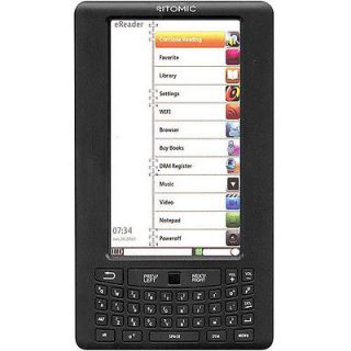 iTomic IEBR7C 7 eBook Reader 2GB Color (Black)