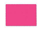 24 Paper Placemats 10 X 14 Dinner Size 26 Colors   Hot Pink