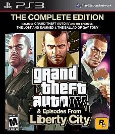 Grand Theft Auto IV The Complete Edition Sony Playstation 3 PS3 BRAND 