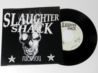 SLAUGHTER SHACK DRIVE BY / STOMP BOX WHATS IT WORTH VINYL RECORD