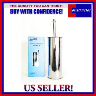 Stainless Steel Toilet Brush and Holder Set 1 pc/Lot of3/Lot of5 
