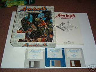 PC computer game AMBUSH AT SORINOR MINDCRAFT CIB 3.5