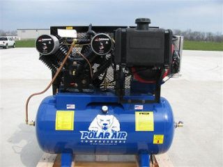 Industrial 18 HP 43CFM 60 Gallon Gas Drive Air Compressor