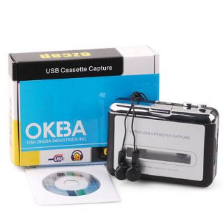   Tape to PC USB Cassette to MP​3 Converter Capture Audio Music Player