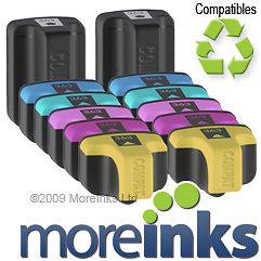 12 Compatible 363 Ink Cartridges for HP Photosmart C5173 Printers 