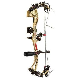 PSE Bow Madness XS RTS Package Right Hand Bow, 60 Pound, Mossy Oak