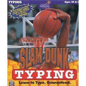   Typing PC CD learn to type computer keyboarding basketball sports game